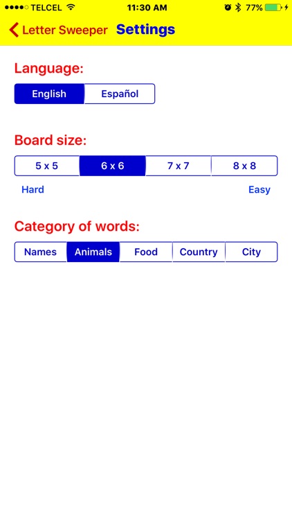Letter Sweeper screenshot-4