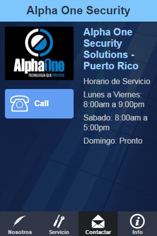 Alpha One Security screenshot 2