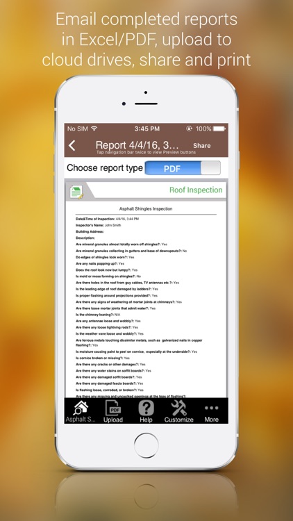 Asphalt Shingles Inspection App screenshot-3
