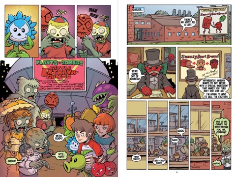 Plants vs. Zombies Volume 7: Battle Extravagonzo by Paul Tobin, Tim ...