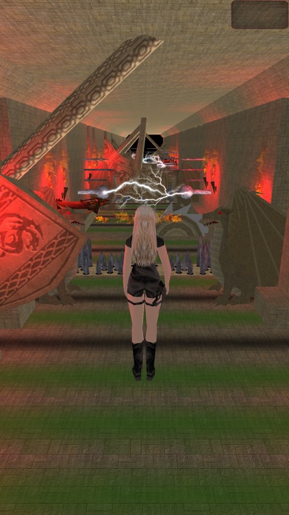 Girl in temple quest