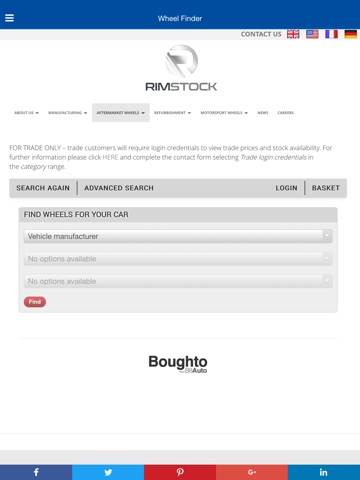 FindMyWheels App - Rimstock screenshot 2