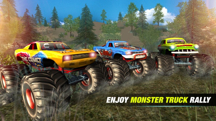Offroad Monster Truck Rally  Challenging Race