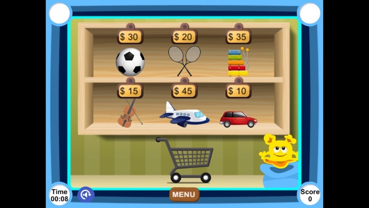 The Toy shop - game for age 5+