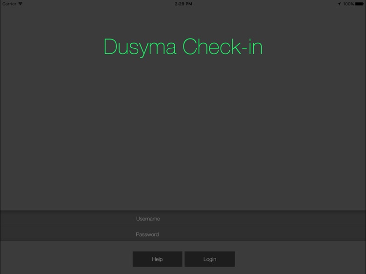 Dusyma Check-in