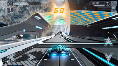 Screenshot from Cosmic Challenge Racing