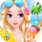 Princess Beach Hidden Object - Puzzle & Dress Up