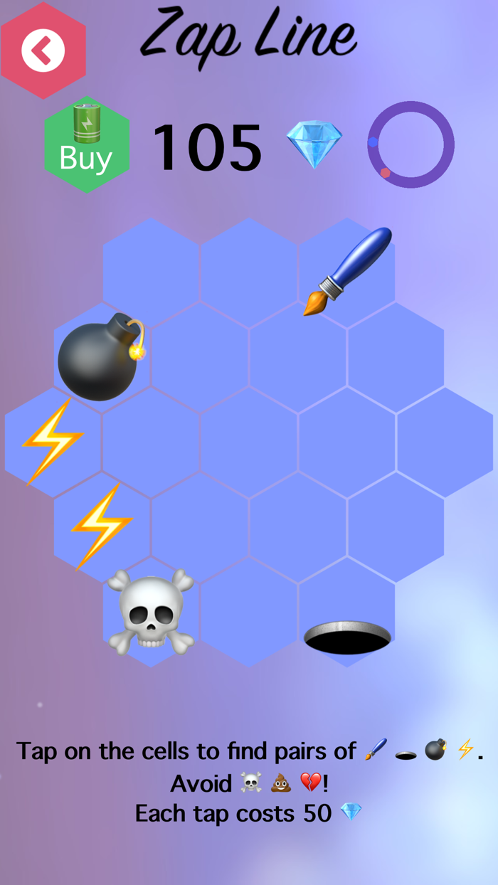 Zap Line  Connect the Ends Puzzle Game