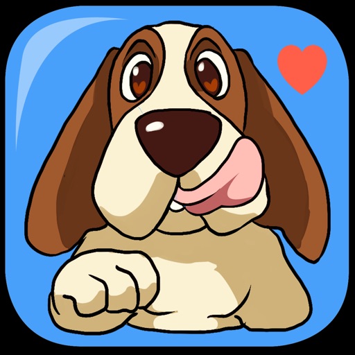 Houndmoji Basset Hound Emojis Stickers By Andrea Muscadin - 