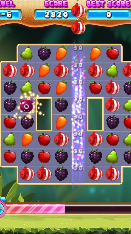 Forest Fruits Lite - Puzzle Match 3 Game screenshot-3