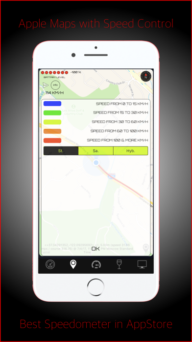 Speedometer-GPS Tracker screenshot 2