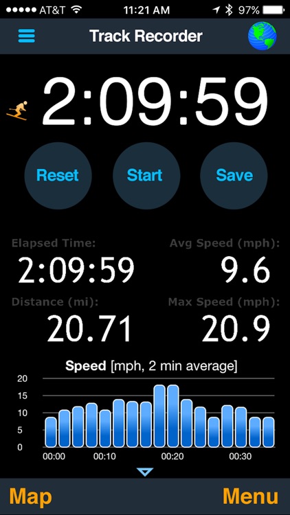 MotionX GPS screenshot-0