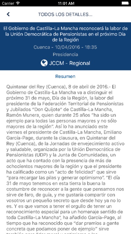 Resúmenes de Prensa JCCM