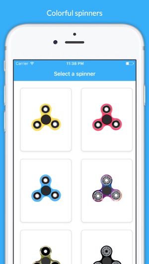 Spinner Tester - Fidget Spin Simulator(圖2)-速報App