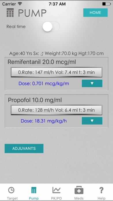 iTIVA Anesthesia screenshot1