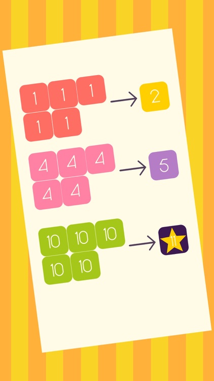 Make 11 Merging Number Game