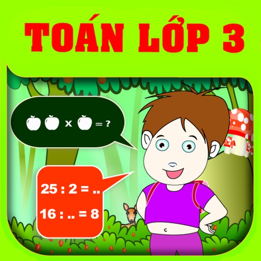 Bé học toán lớp 3