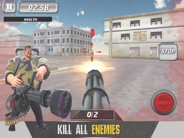 Assassin Shooter Gunership 2, game for IOS