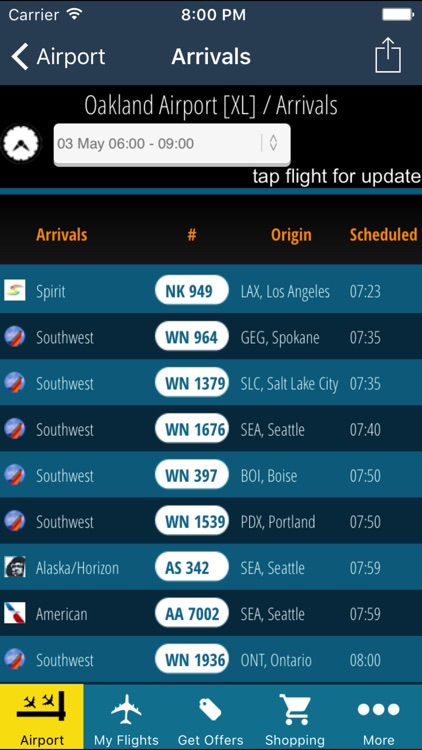 Oakland Airport Pro (OAK) + Flight Tracker
