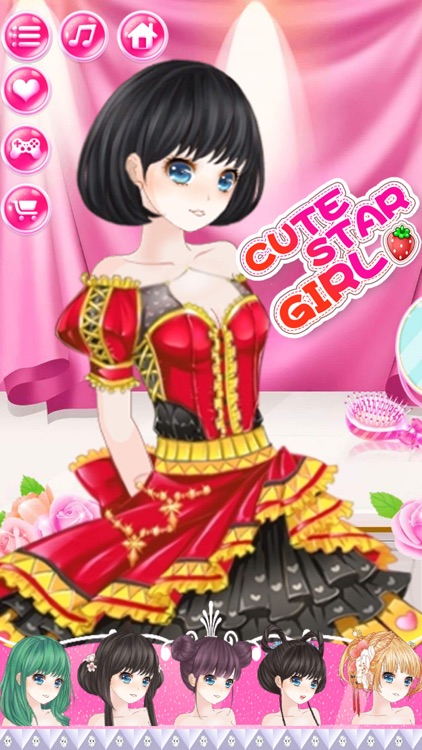 Cute Star Girl - Princess Makeover Games for kids screenshot-4