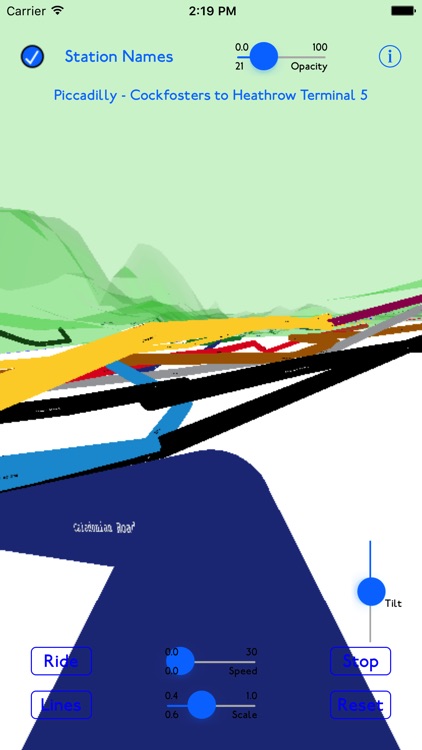 London Tube 3D Map