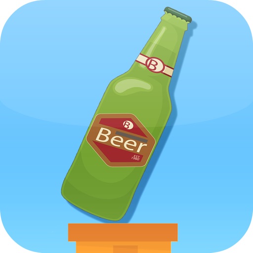 Jumping Beer Bottle Flip iOS App