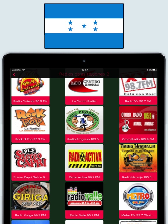 Honduras Radios / Emisoras de Radio en Vivo AM FM screenshot 4