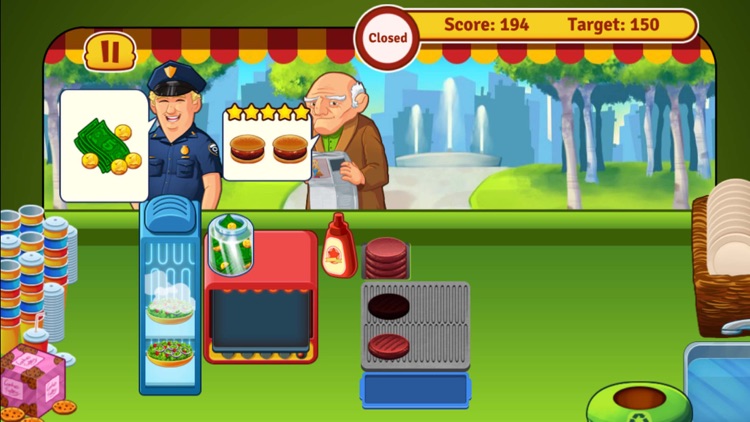 Burger Cooking Chef - Hamburger Make Game For Kids screenshot-3