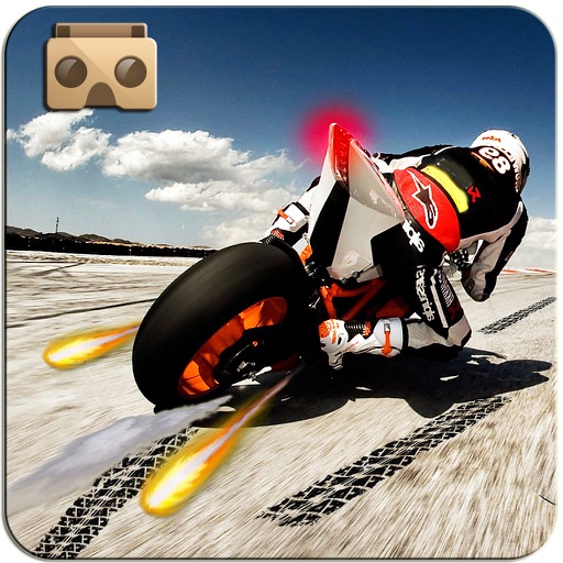 VR Heavy Bike Racer: Real Snow Highway Driver icon