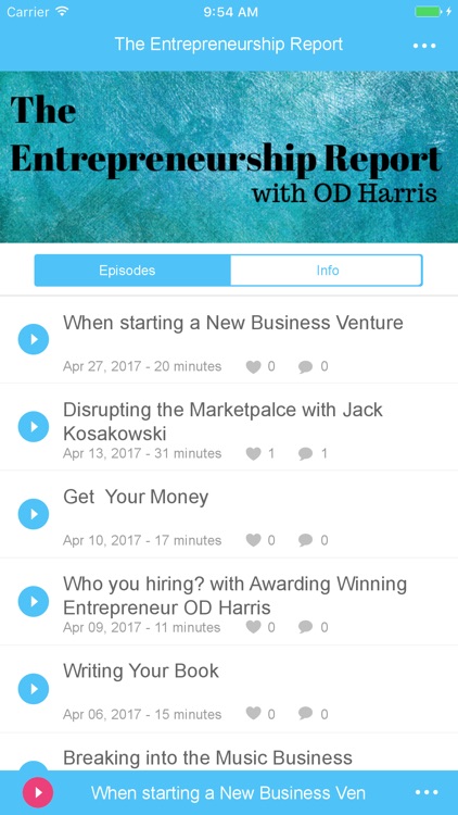 OD Harris Entrepreneurship Report