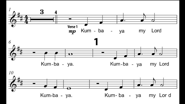 Kumbaya: for choir(圖2)-速報App