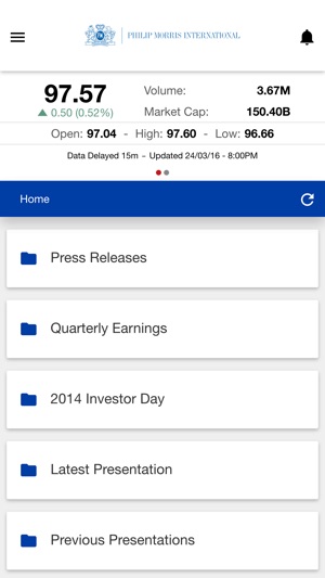 PMI IR App