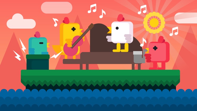 Bird Scream - block game