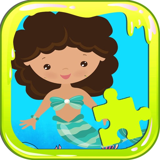 Beauty Mermaid Games Jigsaw Puzzles Version icon