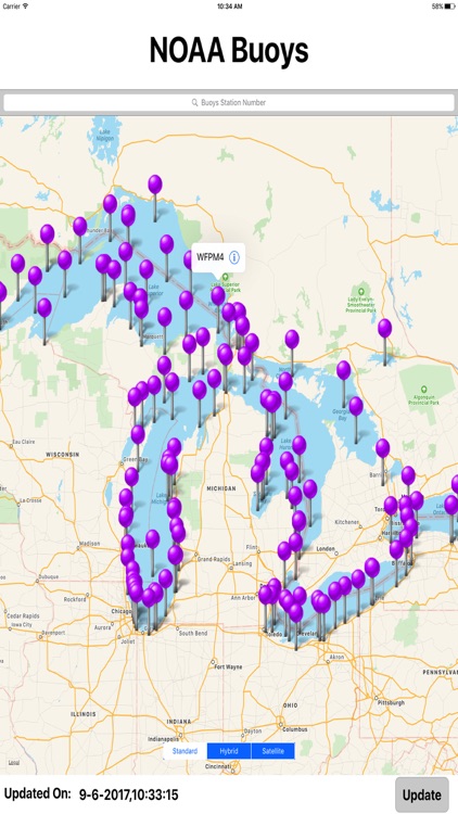 Noaa Buoys Stations MGR