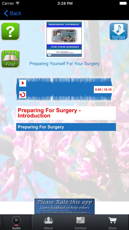 Preparing For Surgery