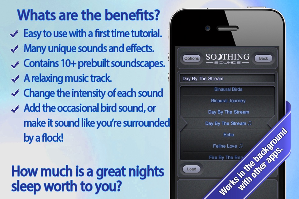 Soothing Sounds Lite screenshot 3