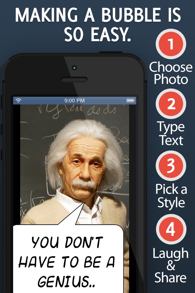 Bubble+ Add Speech Captions & Quotes to Photos screenshot 2