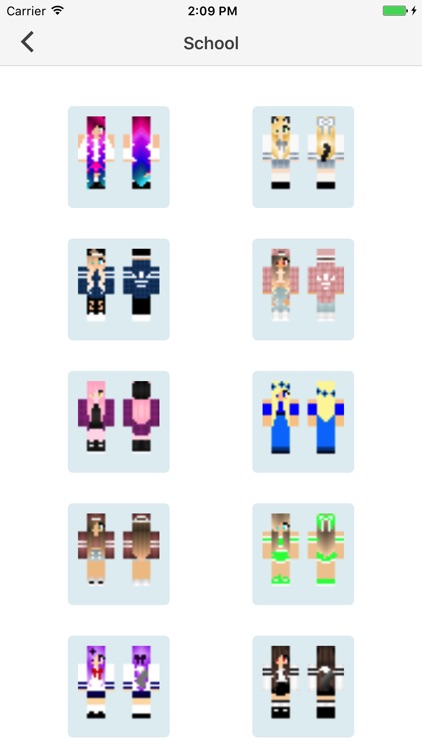 Cube Skin Girl