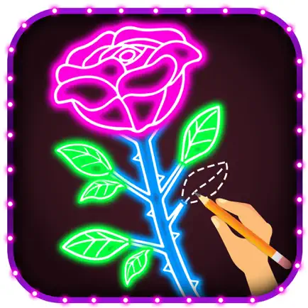 How to Draw Glow Flower Step by Step for Beginners Читы