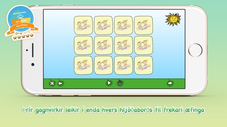 Lærum og leikum með hljóðin -D screenshot-4