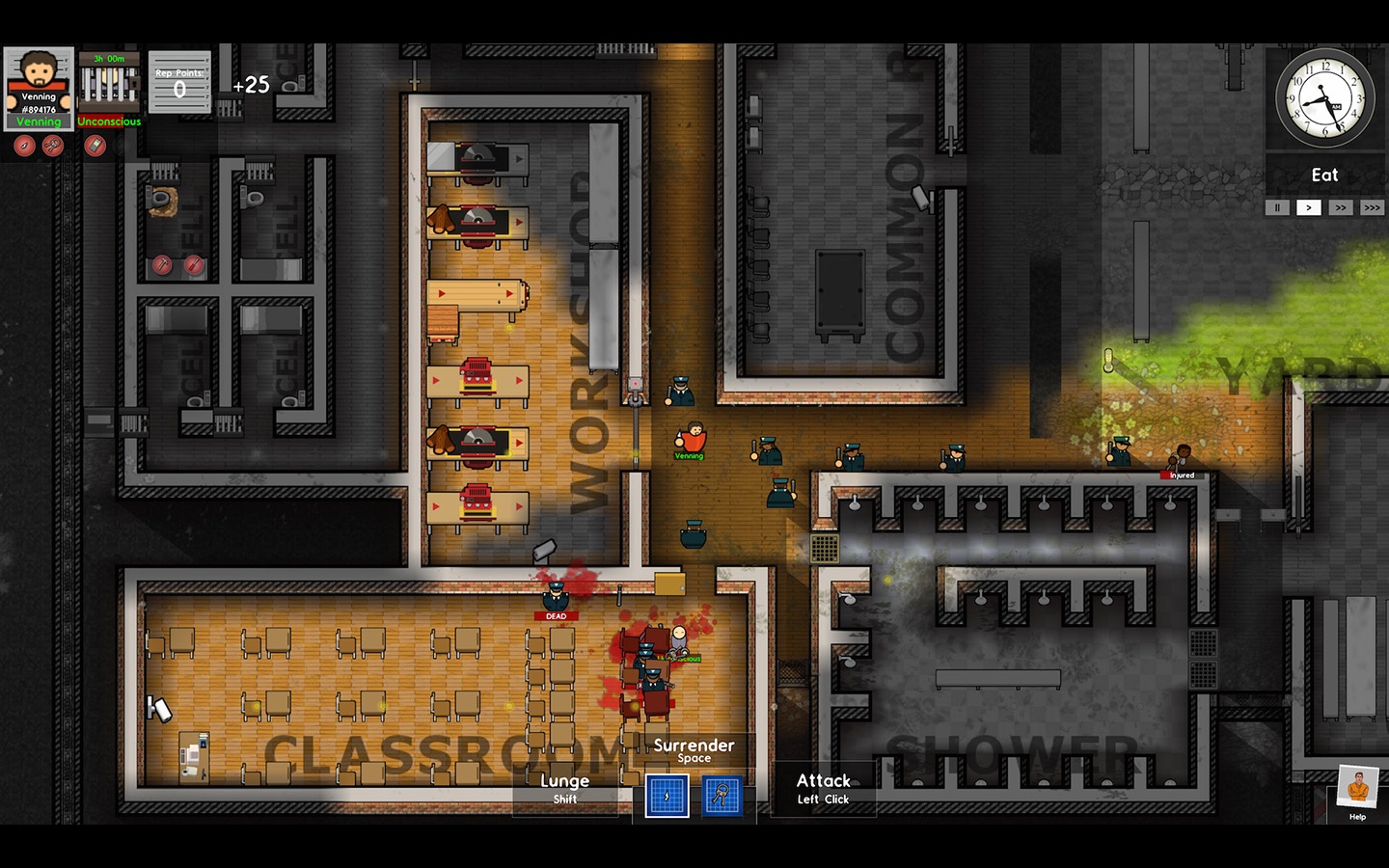 Screenshot do app Prison Architect