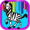 Drawing Book Zebra Coloring Pages For Kids