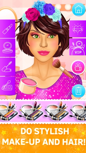 Princess salon and make up game for girls. Premium(圖2)-速報App