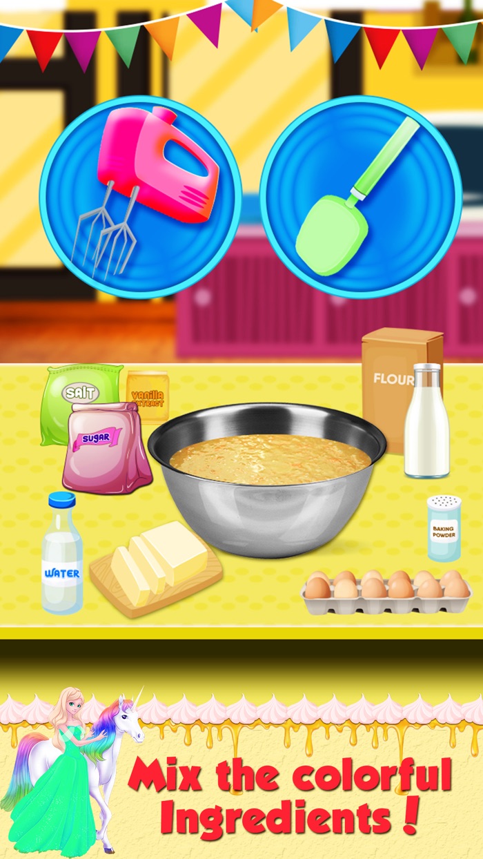 生日蛋糕制造商制作和烘烤美味的蛋糕