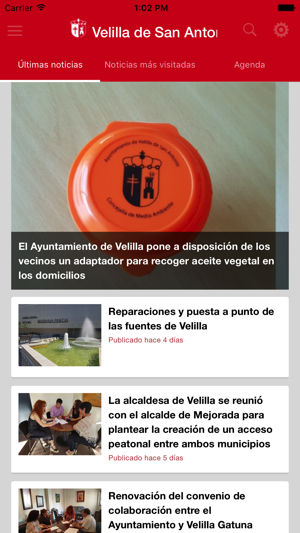 App Ayuntamiento de Velilla de San Antonio(圖1)-速報App