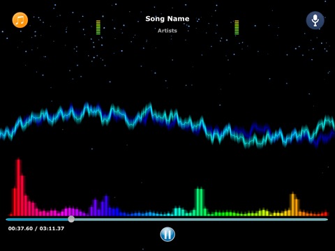 Music Spectrum: Simple Audio Visualizer screenshot 2