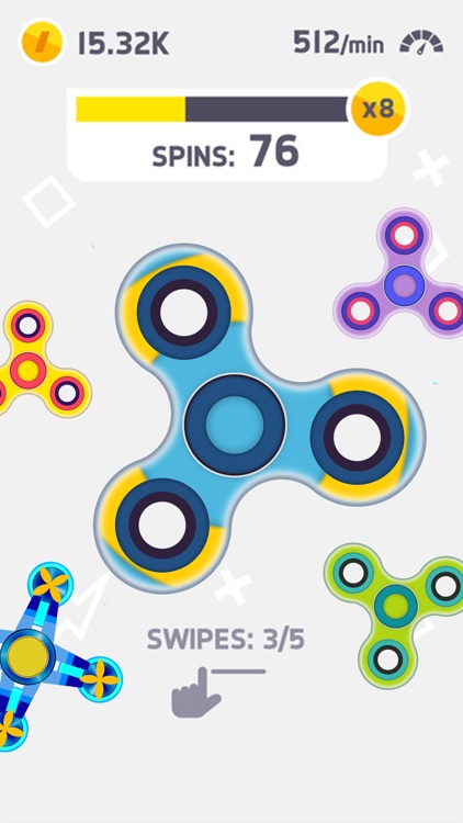 Dancing Spinner - Fringer Fidget Tap