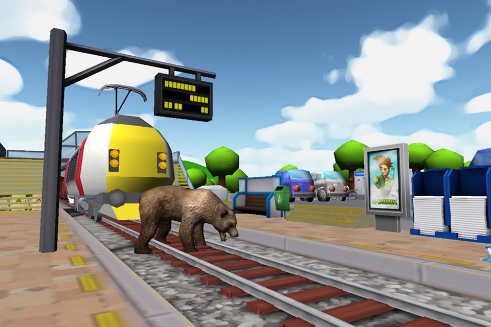 Bear On The Run Simulator screenshot 2