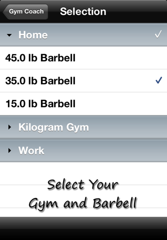 Gym Coach - Barbell Plate Loading Calculator screenshot 3